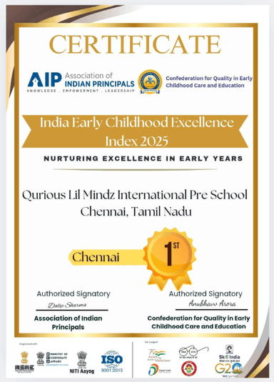 India Early Childhood Excellence Index 2025